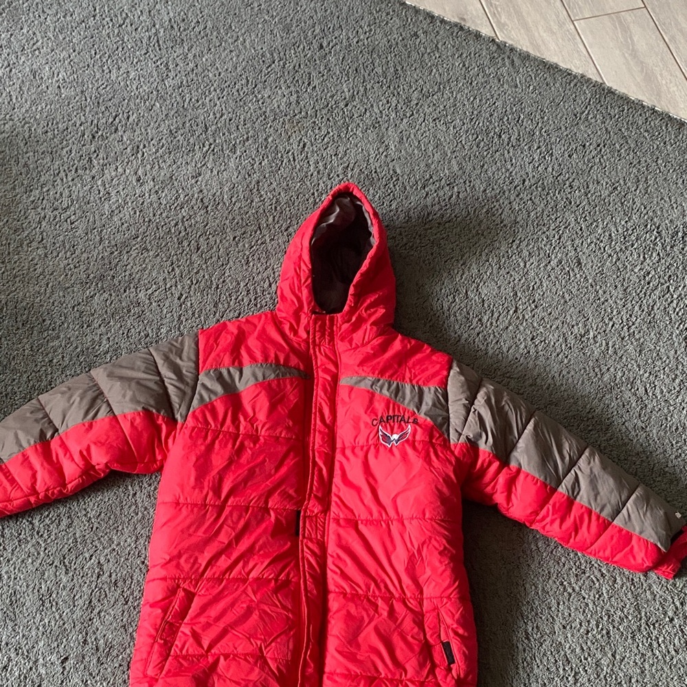 Reebok Red and Gray Jacket